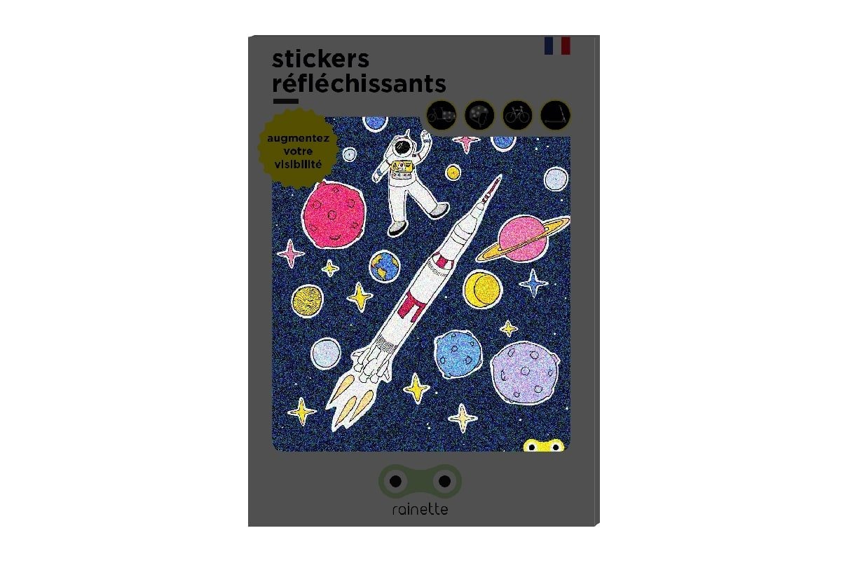 Stickers réfléchissants RAINETTE Espace