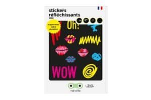 Stickers réfléchissants Kiss